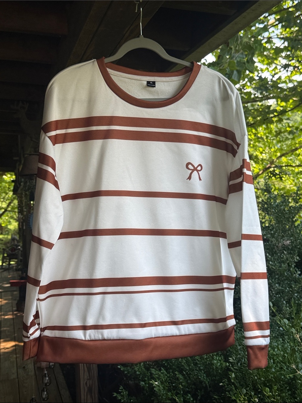 🍄2 for $10🍄Women’s  Striped Crewneck Top